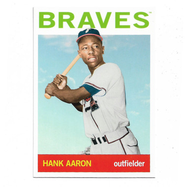 Hank Aaron 2021 Topps Pro Debut MILB Legend # 20