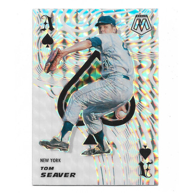 Tom Seaver 2021 Panini Mosaic Aces Silver Holo# 1