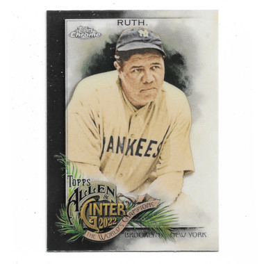 Babe Ruth 2022 Topps Allen & Ginter Chrome # 42