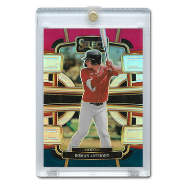 Roman Anthony 2024 Panini Select Red White & Blue Holo # 56 Pre-Rookie Card