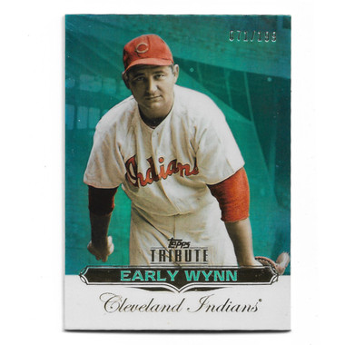 Early Wynn 2011 Topps Tribute Blue # 99 Ltd Ed of 199