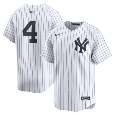 Men’s Nike Lou Gehrig New York Yankees Cooperstown Collection Limited Full Button Front Pinstripe Replica Jersey