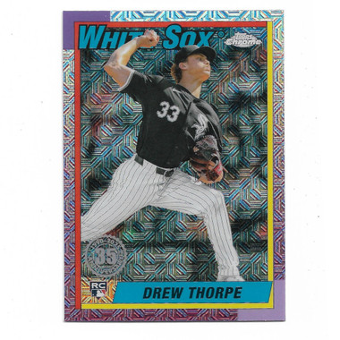 Drew Thorpe 2025 Topps Series 2 35th 1990 Silver Pack Chrome # T90C-20 Rookie Card