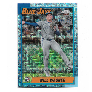 Will Wagner 2025 Topps Series 2 35th 1990 Silver Pack Chrome # T90C-146 Rookie Card