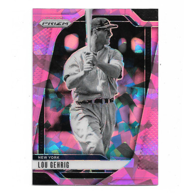 Lou Gehrig 2025 Panini Prizm Pink Ice # 300