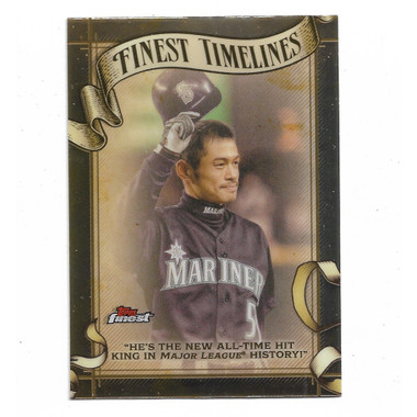 Ichiro Suzuki 2025 Topps Finest Timelines # 13