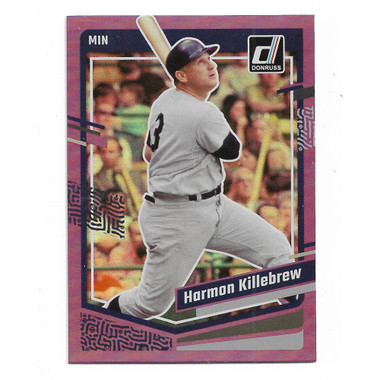 Harmon Killebrew 2023 Donruss Purple Holo # 186
