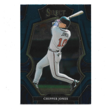 Chipper Jones 2023 Panini Select Blue # 167