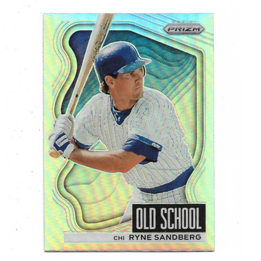 Ryne Sandberg 2022 Panini Prizm Old School Holo # 4
