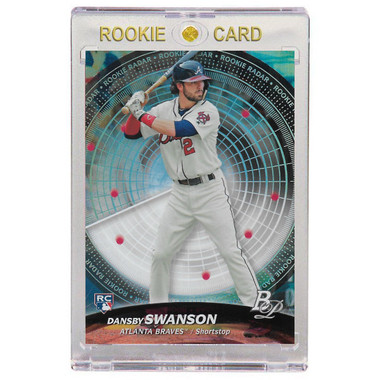 Dansby Swanson Atlanta Braves 2017 Bowman Platinum Rookie Radar # DS Rookie Card