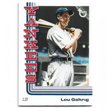 Lou Gehrig 2024 Topps Brooklyn Collection # 6