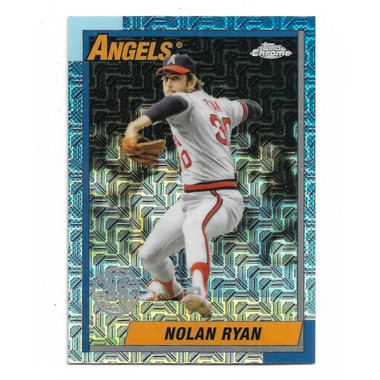 Nolan Ryan 2025 Topps Update Series 35th 1990 Silver Pack Chrome # U90C-88