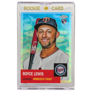 Royce Lewis Minnesota Twins 2022 Topps Chrome Platinum Anniversary Refractor # 20 Rookie Card