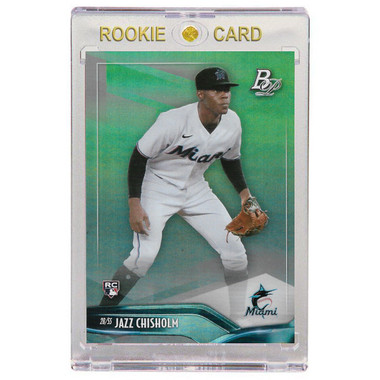 Jazz Chisholm Miami Marlins 2021 Bowman Platinum # 24 Rookie Card