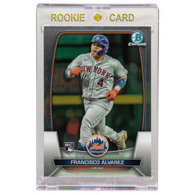 Francisco Alvarez New York Mets 2023 Bowman Chrome # 35 Rookie Card