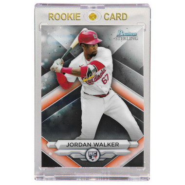 Jordan Walker St. Louis Cardinals 2023 Bowman Sterling Rookies # BSR-22 Rookie Card