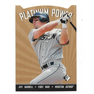 Jeff Bagwell 1995 Upper Deck SP Platinum Power # 1