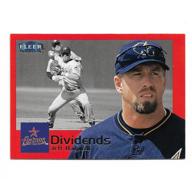 Jeff Bagwell 2000 Fleer Tradition Dividends # 7