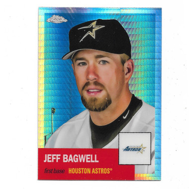 Jeff Bagwell 2022 Topps Chrome Platinum Anniversary Prism Refractor # 249