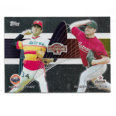 Nolan Ryan and Roger Clemens 2004 Topps Fanfest # 12