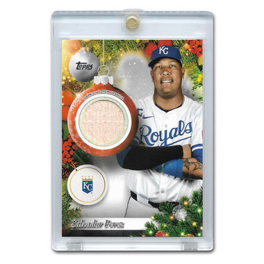 Salvadore Perez 2025 Topps Holiday Relic # PR-SP