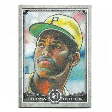 Roberto Clemente 2020 Topps Museum Canvas Collection # 26
