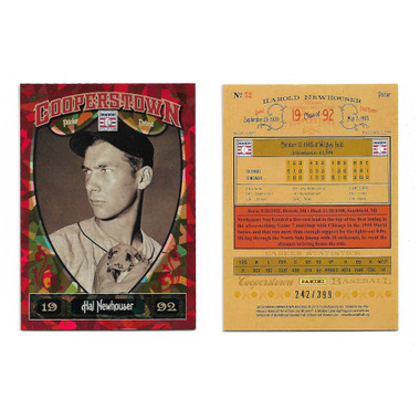 Hal Newhouser 2013 Panini Cooperstown Red Crystal Collection # 52 Baseball Card Ltd Ed of 399