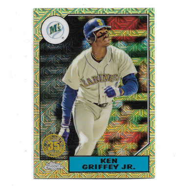Ken Griffey Jr. 2022 Topps Chrome 35th Anniversary Mojo # T87C-63
