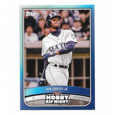 Ken Griffey Jr. 2025 Topps Hobby Rip Night Blue # 9