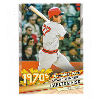 Carlton Fisk 2020 Topps Decades Best # 32