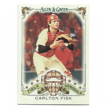 Carlton Fisk 2020 Topps Allen & Ginter Field Generals # 5