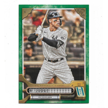 Aaron Judge 2022 Topps Gypsy Queen Green # 6
