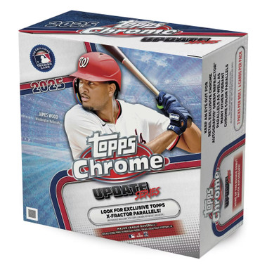 2025 Topps Chrome Update Baseball 7 Pack Mega Box