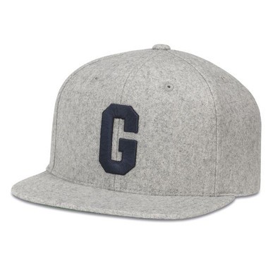 Men's American Needle Homestead Grays Grey Cooperstown Snapback Cap