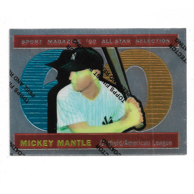 Mickey Mantle 1997 Topps Finest Mantle # 29