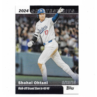 Shohei Ohtani 2025 Topps '24 Greatest Hits # 23
