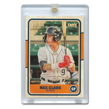 Max Clark 2025 Onyx Vintage # MACL Pre-Rookie Card