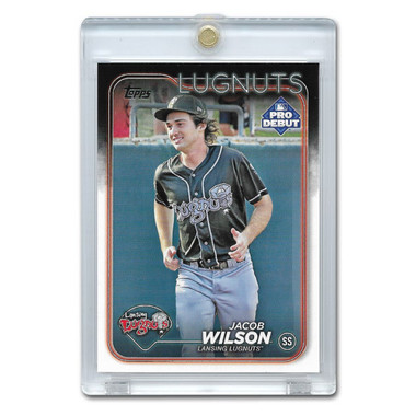 Jacob Wilson 2024 Topps Pro Debut # PD40 Pre-Rookie Card