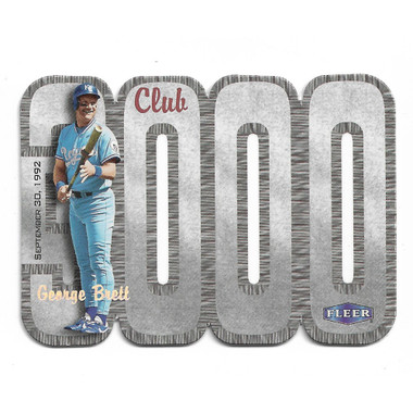 George Brett 2000 Fleer 3,000 Club # GB