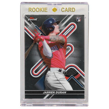 Jarren Duran Boston Red Sox 2022 Topps Finest # 10 Rookie Card