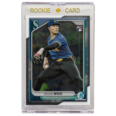 Bryan Woo Seattle Mariners 2024 Bowman Chrome # 88 Rookie Card
