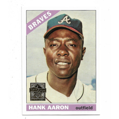 Hank Aaron 2000 Topps Aaron Reprints # 13