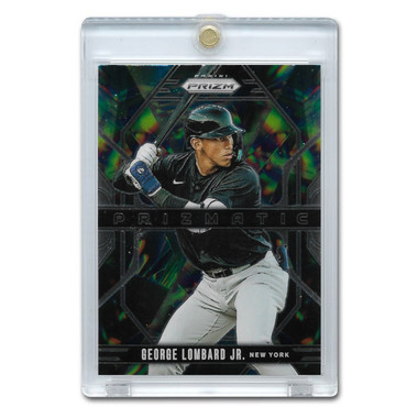 George Lombard Jr. 2025 Panini Prizm Prizmatic # 12 Pre-Rookie Card