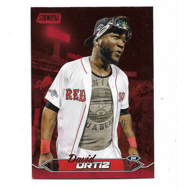 David Ortiz 2024 Stadium Club Red Foil # 71