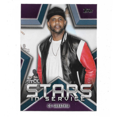 CC Sabathia 2021 Topps Stars in Service # 16