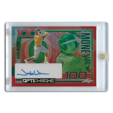 Jacob Wilson Autographed Card 2023 Leaf Opichrome So Money # OSM-JW1 Ltd Ed of 9