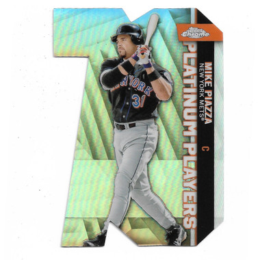 Mike Piazza 2021 Topps Chrome Platinum Players # 18
