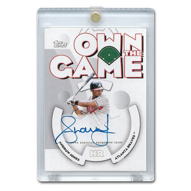 Andruw Jones Autographed Card 2024 Topps Archives Own The Game # 06OGA-AJ