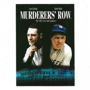 Babe Ruth 2021 Topps Archives Movie Poster # 9