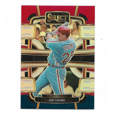 Jim Thome 2024 Panini Select Red, White & Blue Holo # 48